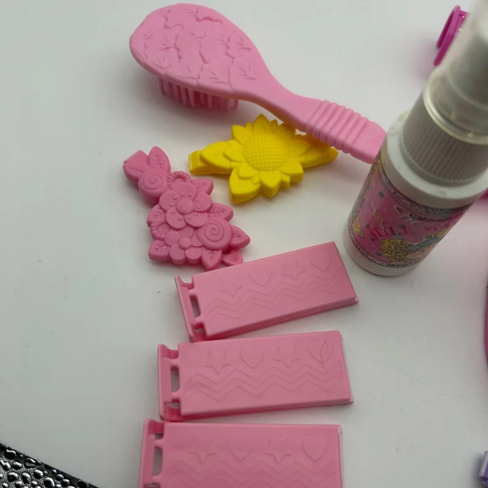 Vintage Cabbage Patch Kids Doll Accessories Lot‎ Shoes Hair Rollers Clips Spray